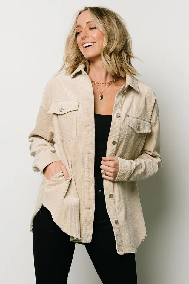 Baltic Born Outerwear Women Greeley Corduroy Jacket Sand Baltic Born Outerwear Women Greeley Corduroy Jacket Sand