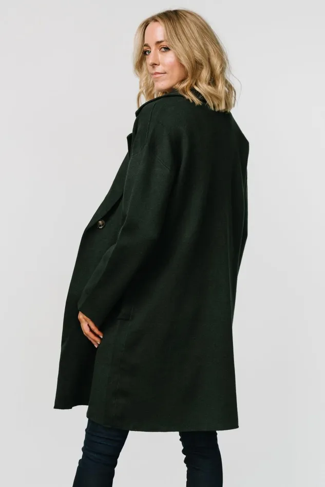 Baltic Born Outerwear Women Roland Long Jacket Dark Green Baltic Born Outerwear Women Roland Long Jacket Dark Green