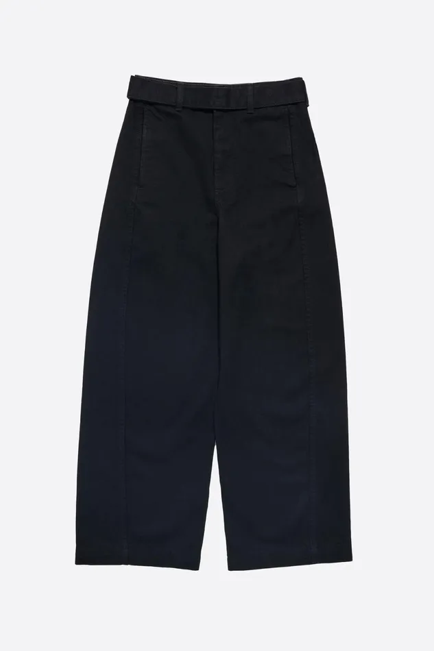 BARREL 8211 Black Belted Jeans Black Women Bimba Y Lola Trousers