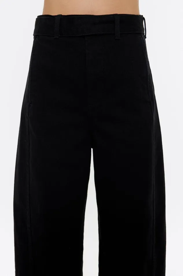 BARREL 8211 Black Belted Jeans Black Women Bimba Y Lola Trousers BARREL 8211 Black Belted Jeans Black Women Bimba Y Lola Trousers