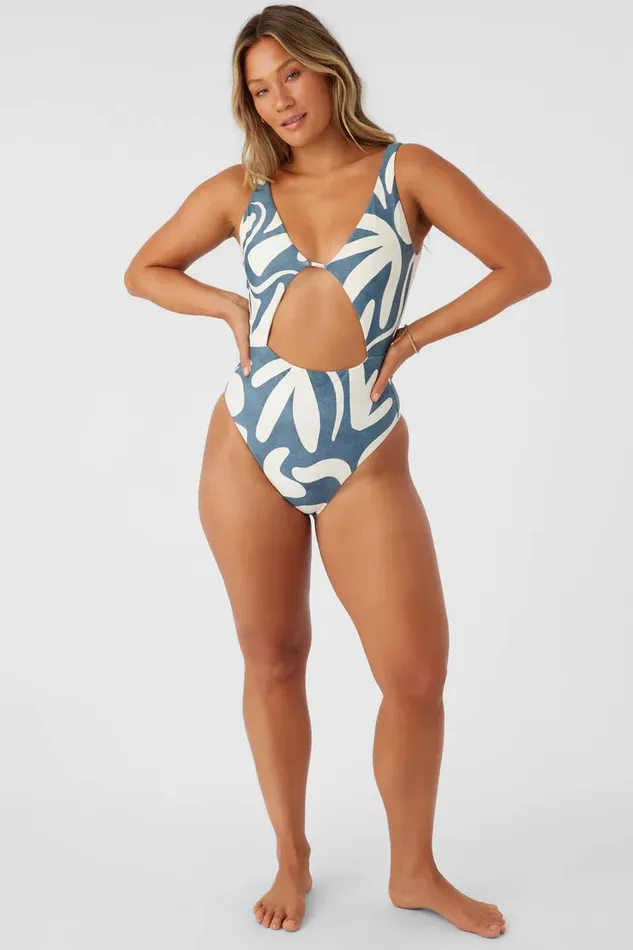 BEACH HUT GEO MORRO BAY ONEPIECE Slate Women O039NEILL Swim