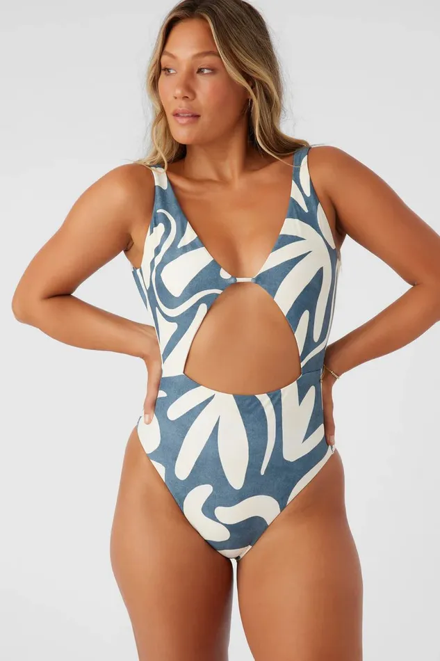 BEACH HUT GEO MORRO BAY ONEPIECE Slate Women O039NEILL Swim