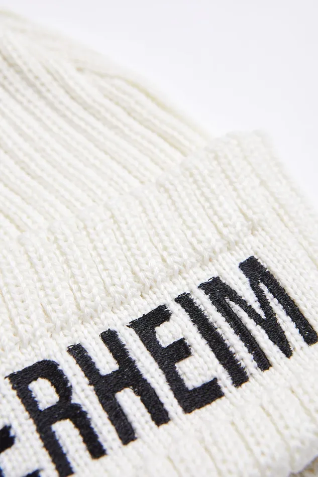 Beanies Women Stutterheim Big L Beanie OffWhite