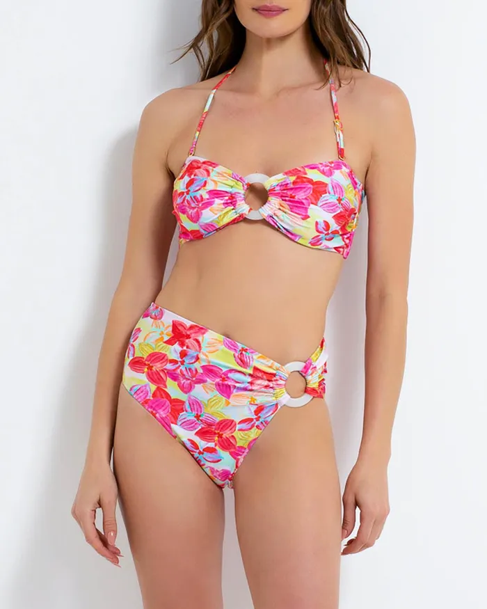 Bikinis Women PatBO Hydra Bandeau Bikini Top FINAL SALE