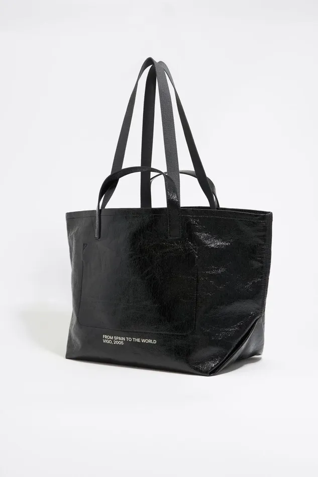 Black Large Logo Shopper Bag Black Women Bimba Y Lola Shoppers Black Large Logo Shopper Bag Black Women Bimba Y Lola Shoppers