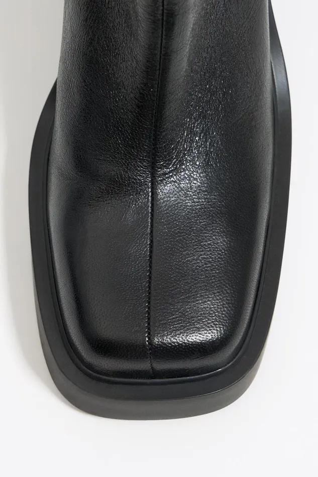 Black Leather Heeled Chelsea Boot Black Women Bimba Y Lola Ankle Boots And Boots Black Leather Heeled Chelsea Boot Black Women Bimba Y Lola Ankle Boots And Boots