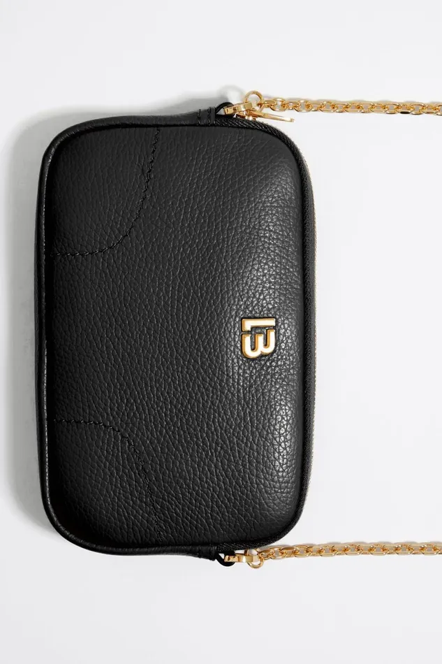 Black Leather Mini Crossbody Bag Black Women Bimba Y Lola Mini Bags Black Leather Mini Crossbody Bag Black Women Bimba Y Lola Mini Bags
