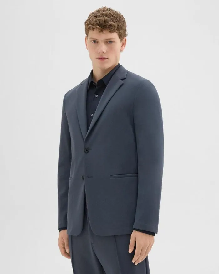 Blazers Jackets Men Theory Clinton Blazer In Precision Ponte Basalt Blazers Jackets Men Theory Clinton Blazer In Precision Ponte Basalt