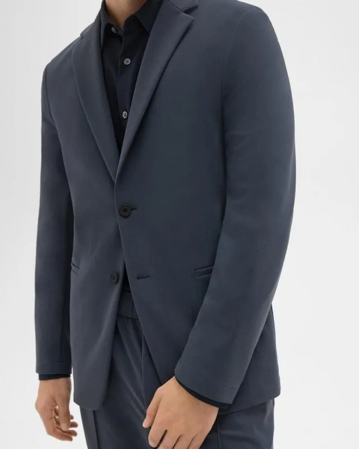 Blazers Jackets Men Theory Clinton Blazer In Precision Ponte Basalt Blazers Jackets Men Theory Clinton Blazer In Precision Ponte Basalt