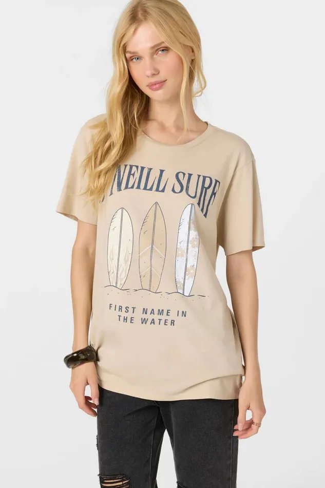 BOARD COLLECTION TEE Cement Women O039NEILL Clothing