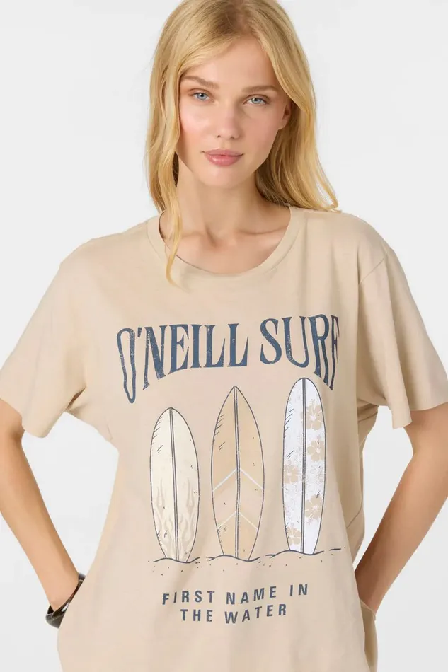 BOARD COLLECTION TEE Cement Women O039NEILL Clothing