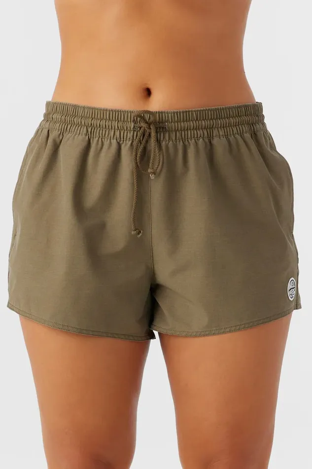 BONEYARD 3034 ELASTIC BOARDSHORTS Military Olive Women O039NEILL Swim
