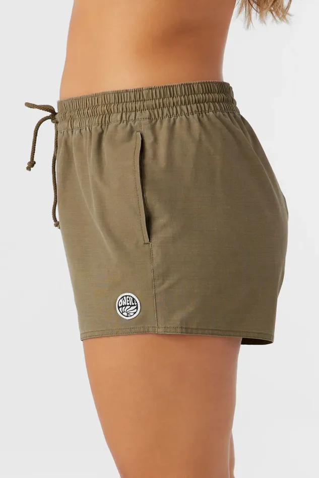 BONEYARD 3034 ELASTIC BOARDSHORTS Military Olive Women O039NEILL Swim