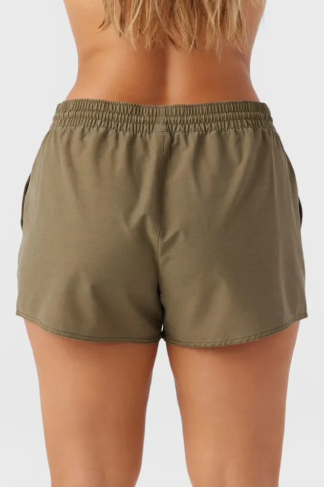 BONEYARD 3034 ELASTIC BOARDSHORTS Military Olive Women O039NEILL Swim
