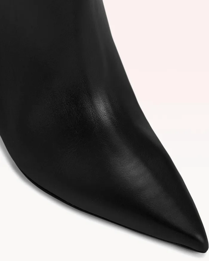 Boots Women Alexandre Birman Brena Knee High Boot 8211 Luxury Leather Boots Black