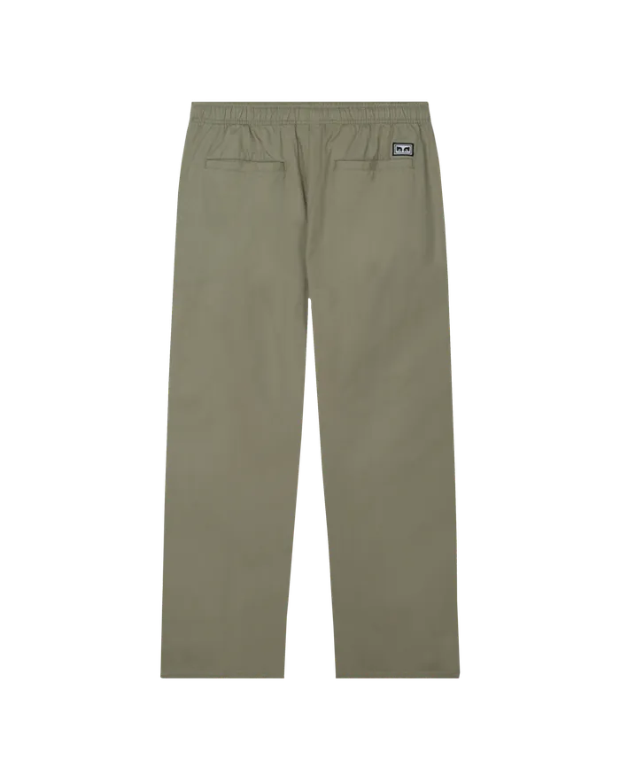 BOTTOMS OBEY Clothing Men EASY TWILL PANT Dried Sage