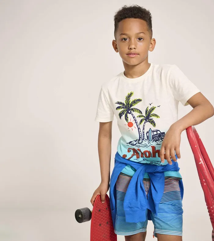 Boys Aloha Graphic Tee Hatley