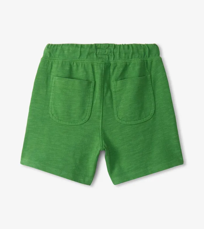 Boys Camp Green Relaxed Shorts Hatley