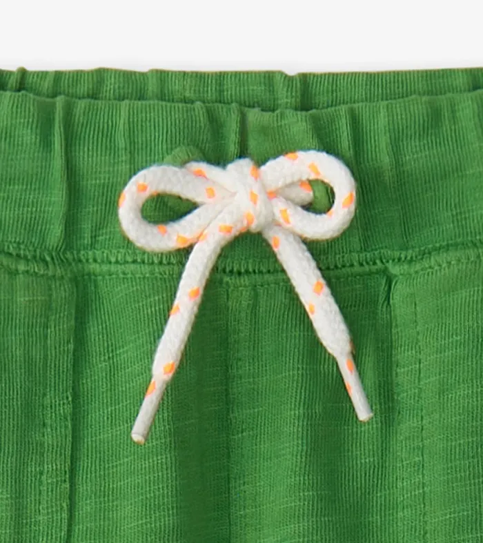 Boys Camp Green Relaxed Shorts Hatley