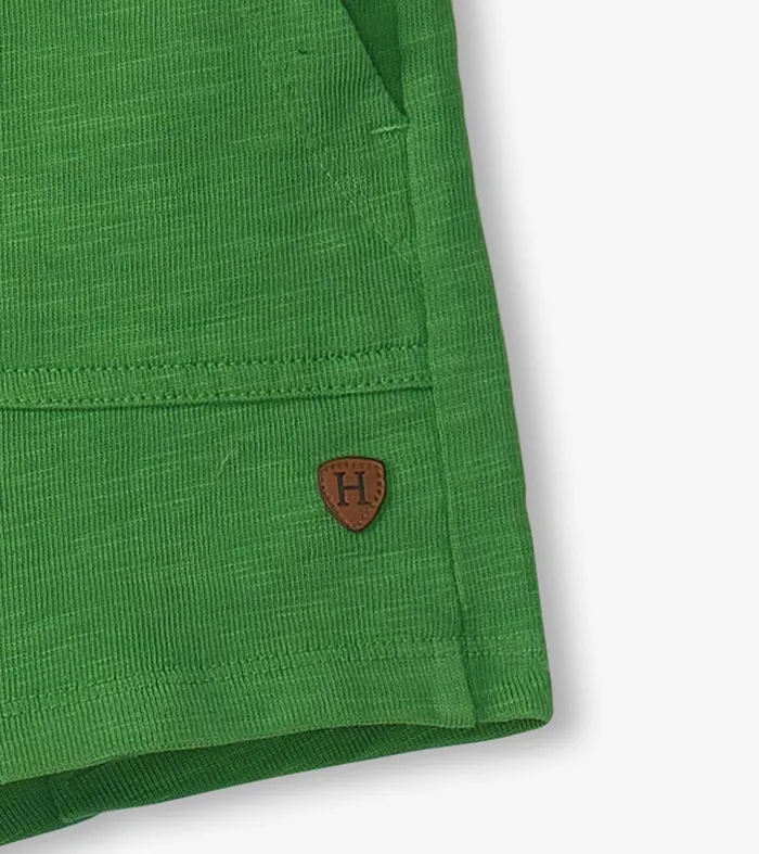 Boys Camp Green Relaxed Shorts Hatley