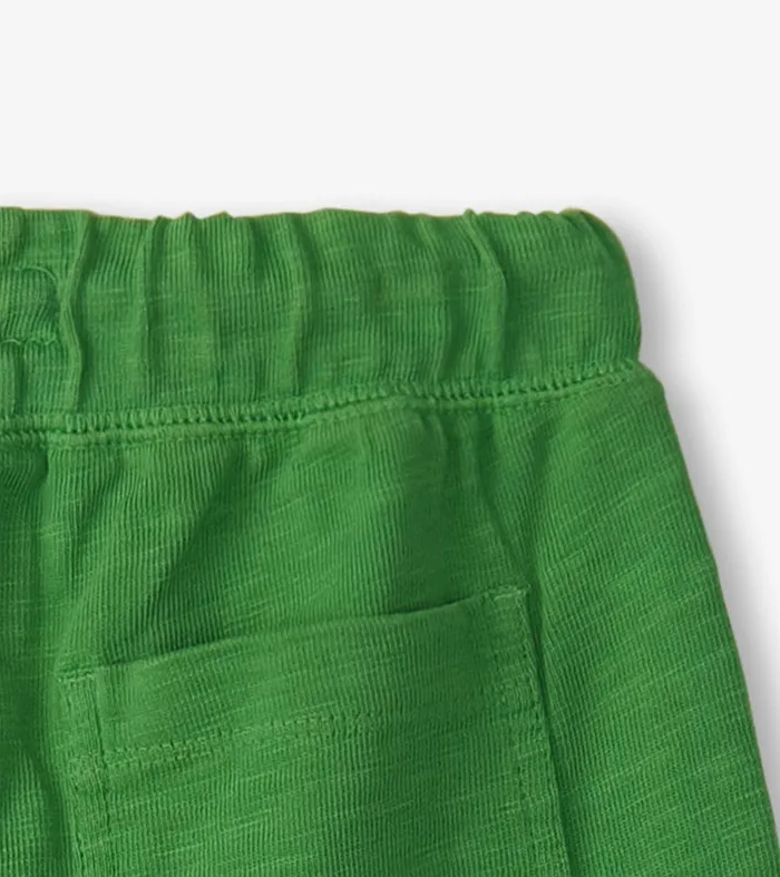 Boys Camp Green Relaxed Shorts Hatley