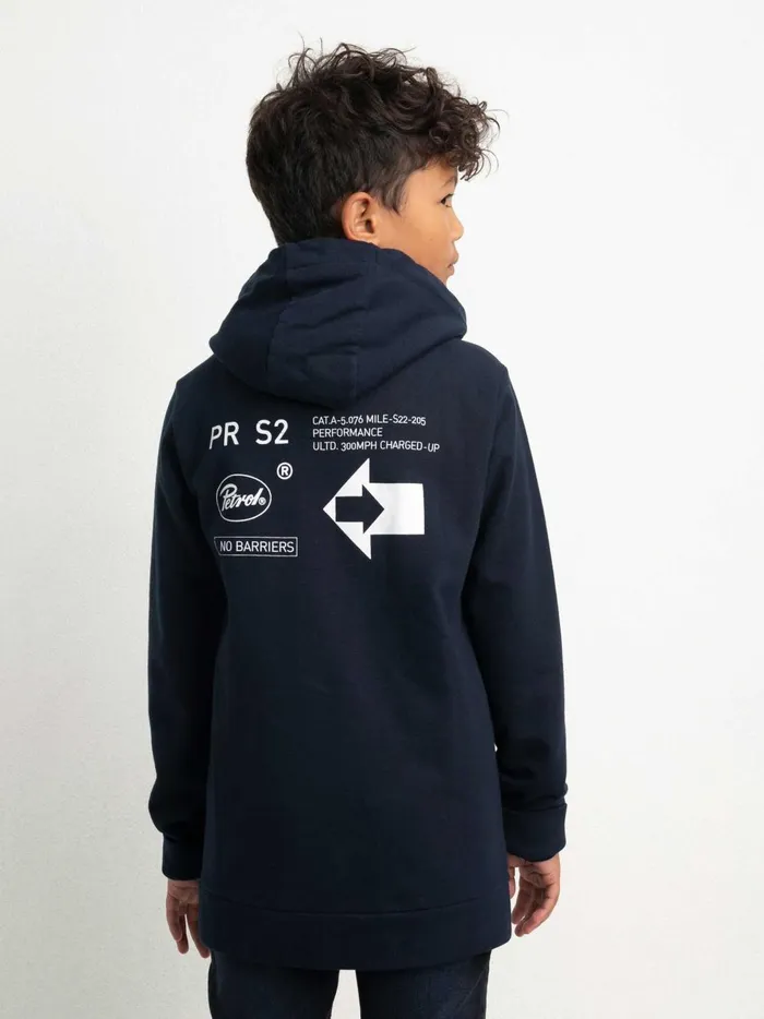 Boys Knits and Sweats Petrol Industries Comfortable Hoodie Midnight Navy