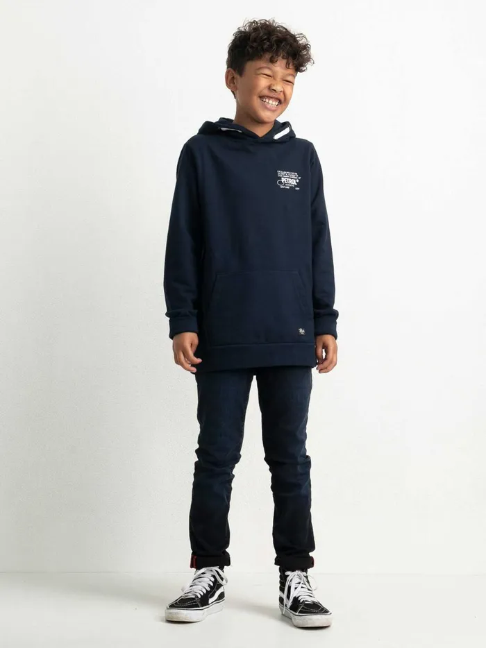 Boys Knits and Sweats Petrol Industries Comfortable Hoodie Midnight Navy