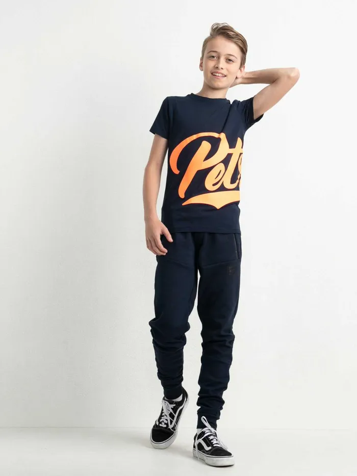 Boys Loungewear Petrol Industries Tracksuit Bottoms Midnight Navy