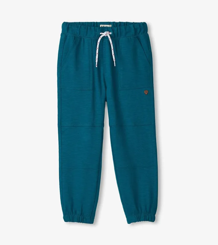 Boys Moroccan Blue Cozy Pants Hatley