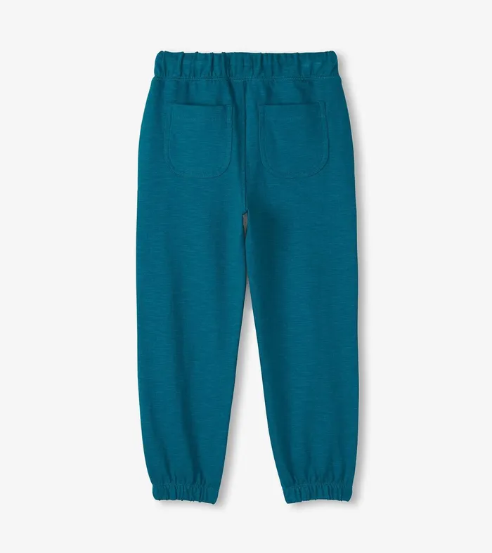 Boys Moroccan Blue Cozy Pants Hatley