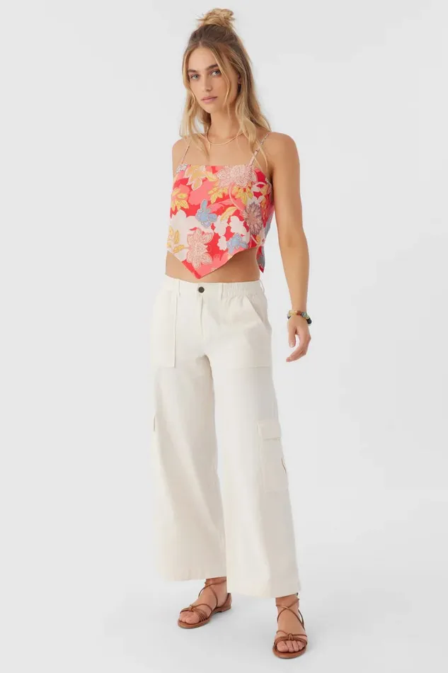 BREXTON CARGO PANTS Mother Of Pearl Women O039NEILL Collections