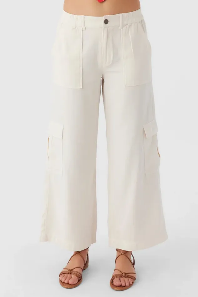 BREXTON CARGO PANTS Mother Of Pearl Women O039NEILL Collections