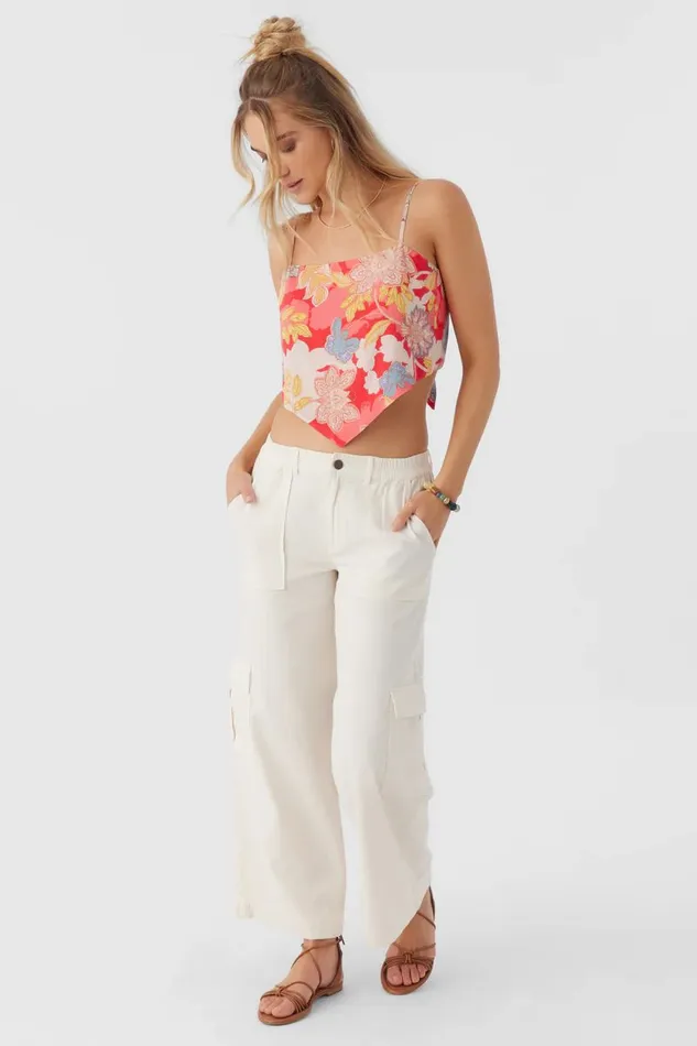 BREXTON CARGO PANTS Mother Of Pearl Women O039NEILL Collections