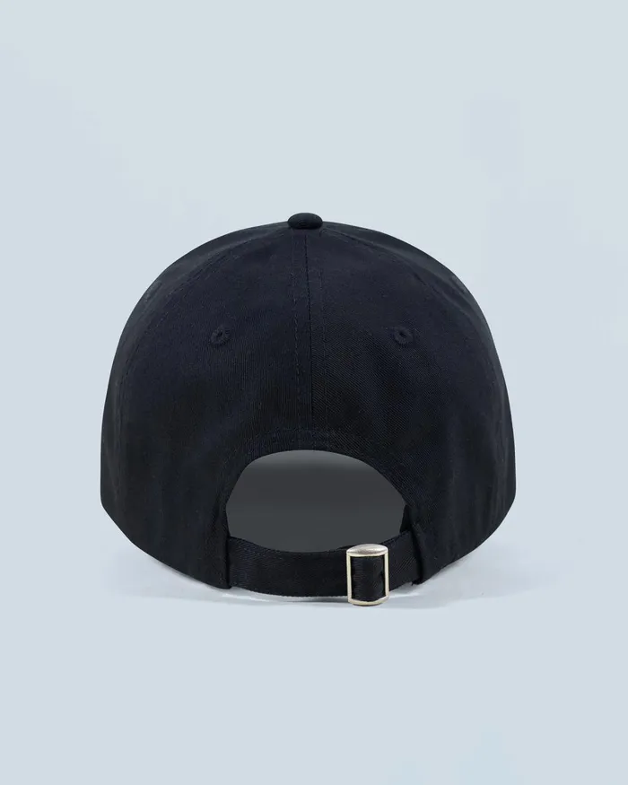 Caps From Future Pink Curved Visor Cap Black