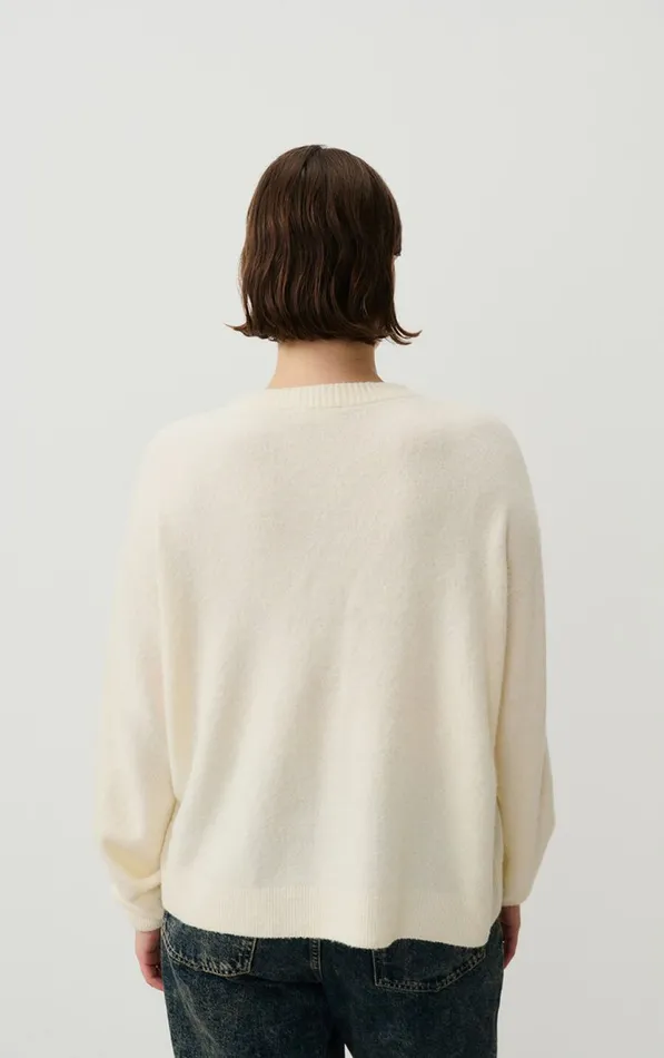 Cardigan Damsville Melange Pannacotta Women American Vintage Jumpers and Cardigans Cardigan Damsville Melange Pannacotta Women American Vintage Jumpers and Cardigans
