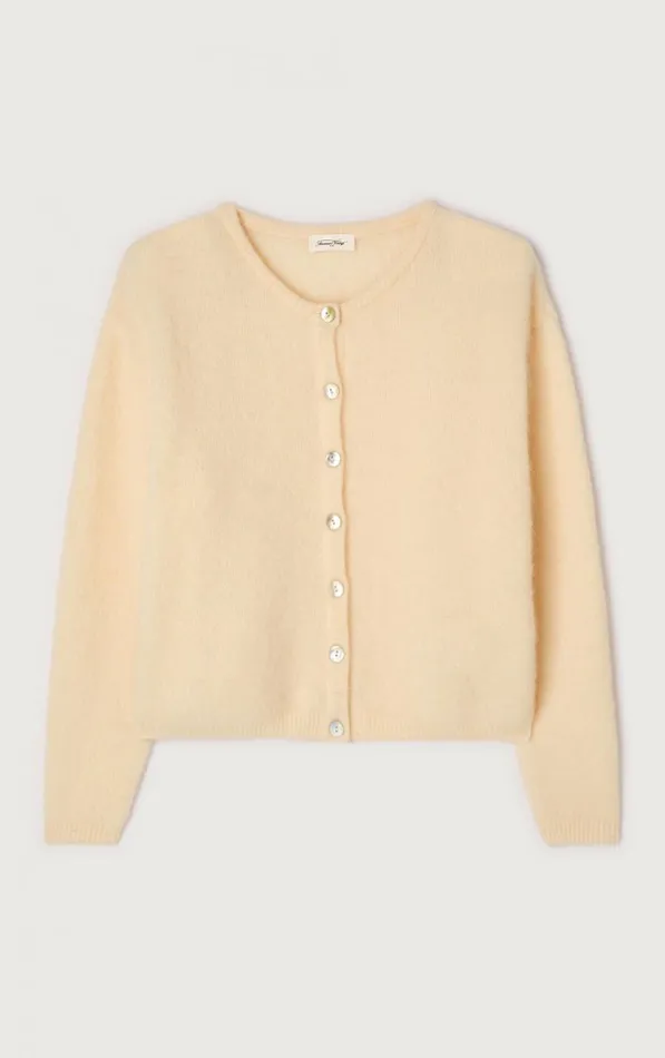 Cardigan Vitow Melange Cheesecake Women American Vintage Jumpers and Cardigans Cardigan Vitow Melange Cheesecake Women American Vintage Jumpers and Cardigans