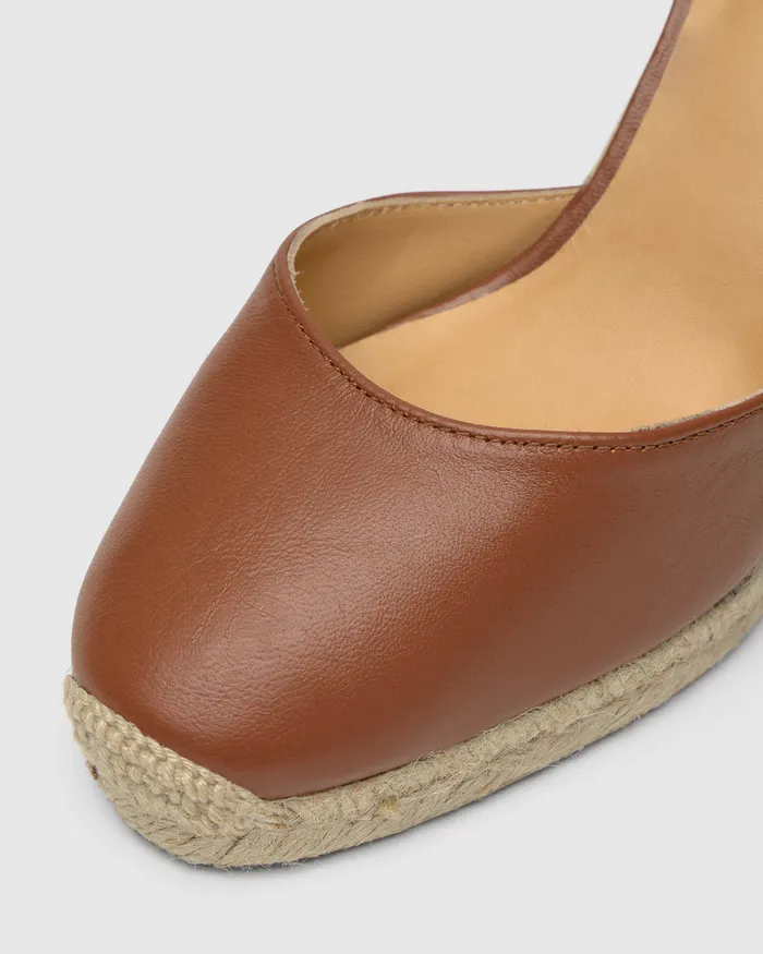 Castaer Carina8250 Cuero Women Wedges