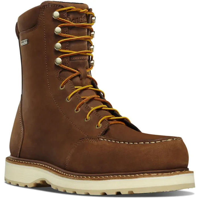 Cedar River 8quot Brown Aluminum Toe Men Danner Boots