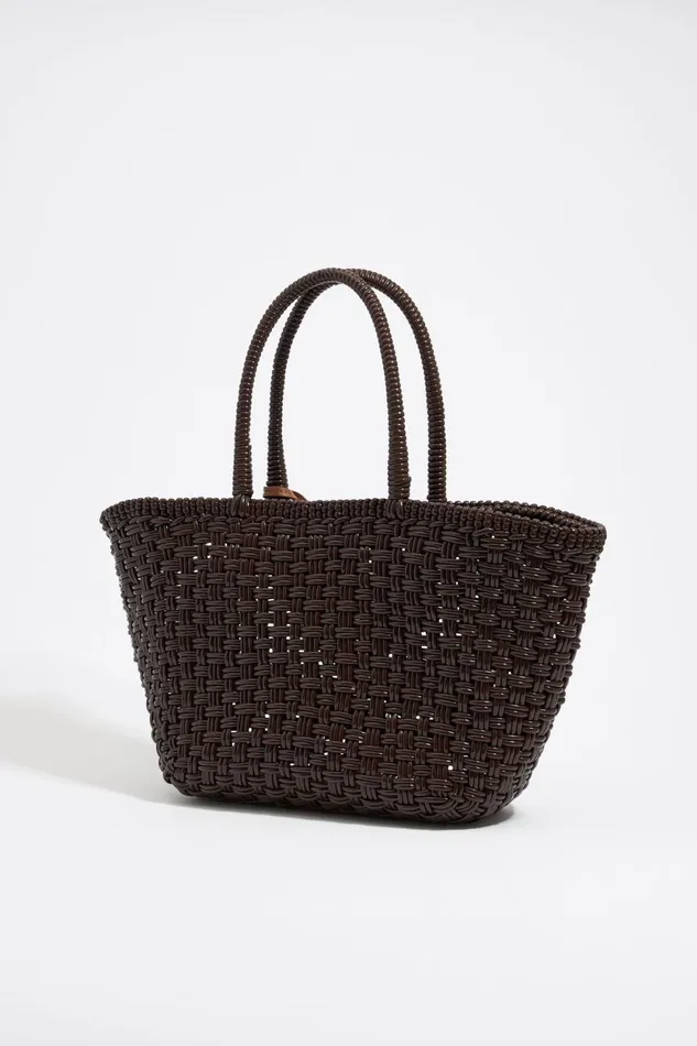 Chocolate Plaited Shopper Bag Chocolate Women Bimba Y Lola Shoppers Chocolate Plaited Shopper Bag Chocolate Women Bimba Y Lola Shoppers