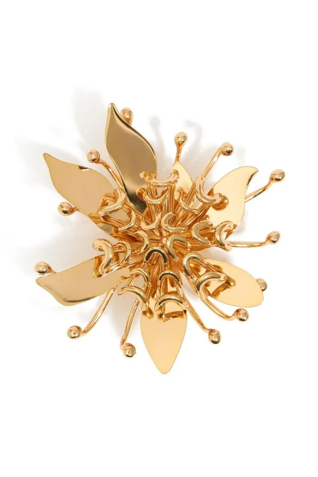 Chrysanthemum Charm With Gold Metal Leaves Gold Women Bimba Y Lola Bimba Y Palomo Chrysanthemum Charm With Gold Metal Leaves Gold Women Bimba Y Lola Bimba Y Palomo