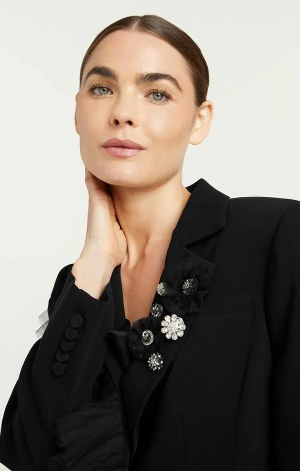 Cinq Sept Delia Jacket Black Women Blazers