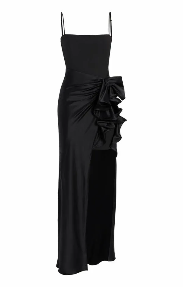 Cinq Sept Drina Gown Black Women Cocktail and Evening