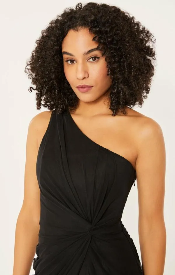 Cinq Sept Etty Dress Black Women Cocktail and Evening