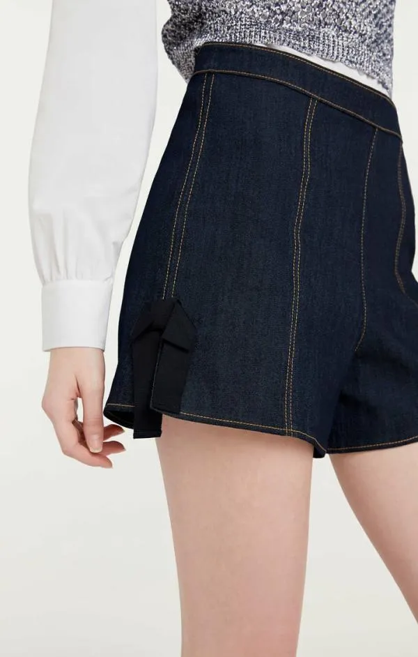 Cinq Sept Lou Short Indigo Women Shorts