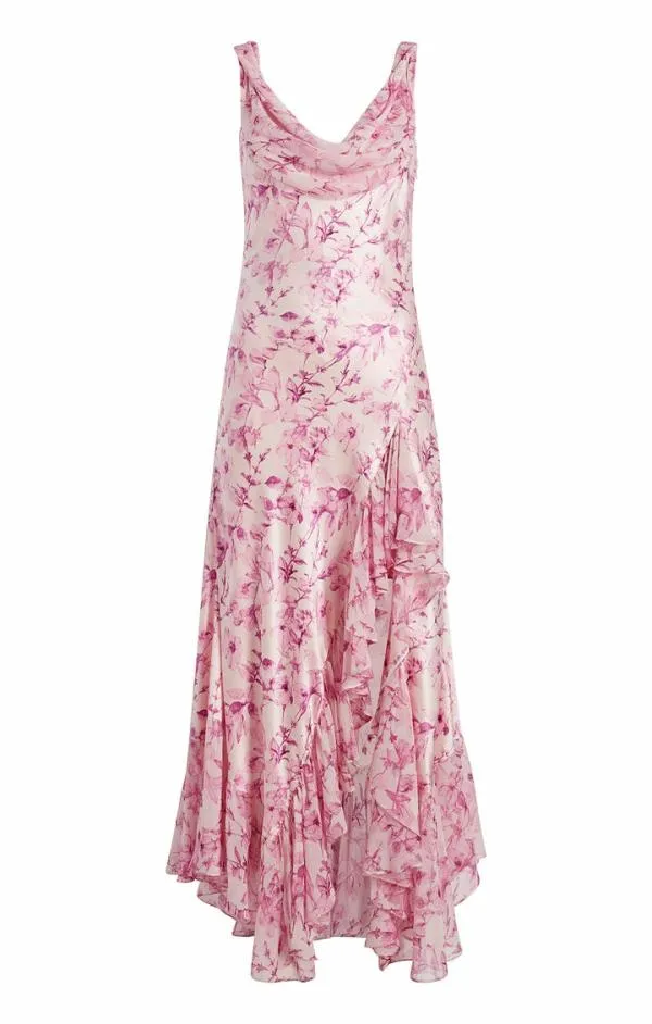 Cinq Sept Raya Dress Vibrant Plum Multi Women Cocktail and Evening
