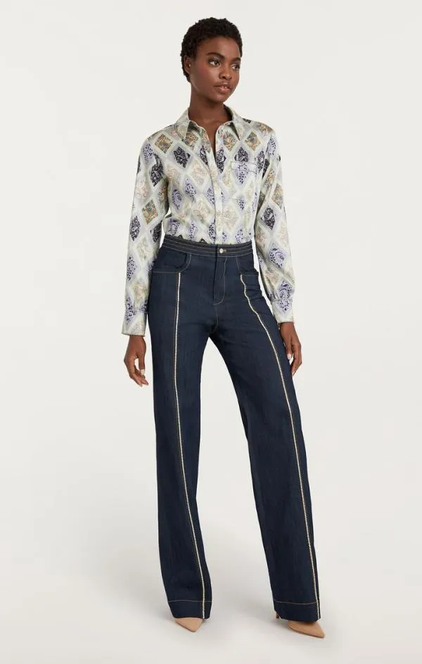 Cinq Sept Rosalind Pant Indigo Women Pants