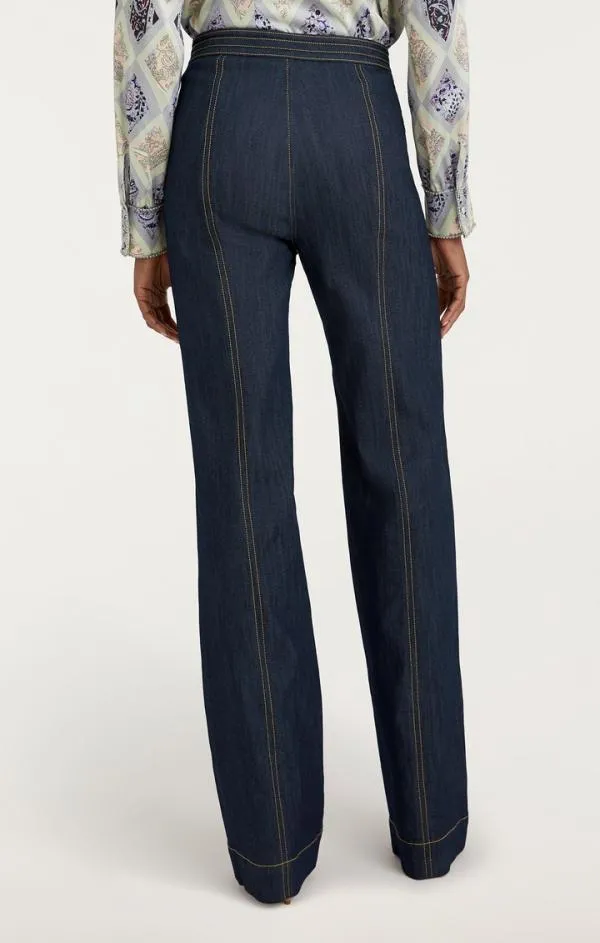 Cinq Sept Rosalind Pant Indigo Women Pants