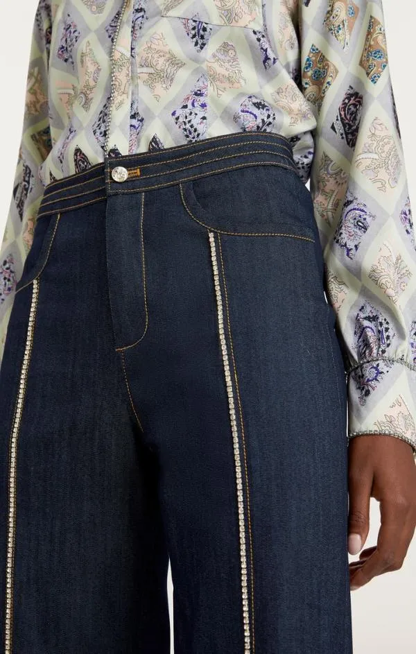 Cinq Sept Rosalind Pant Indigo Women Pants