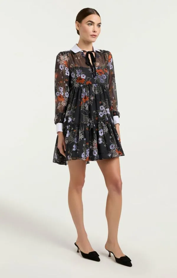 Cinq Sept Vianne Dress Obsidian Multi Women Mini