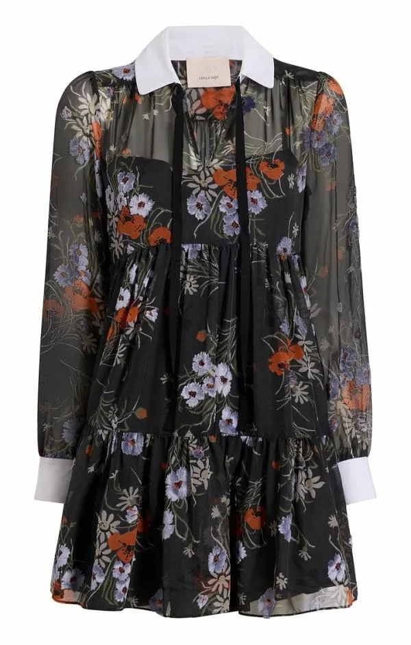 Cinq Sept Vianne Dress Obsidian Multi Women Mini